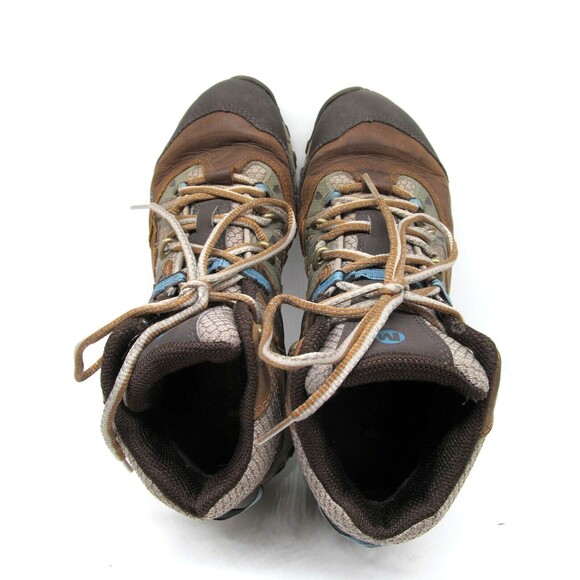 Merrell All Out Blaze Unifly Select Dry High top Hiking Womens Size 8 Shoes - Picture 11 of 12